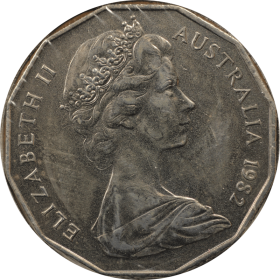 50 centow 1982 australia b